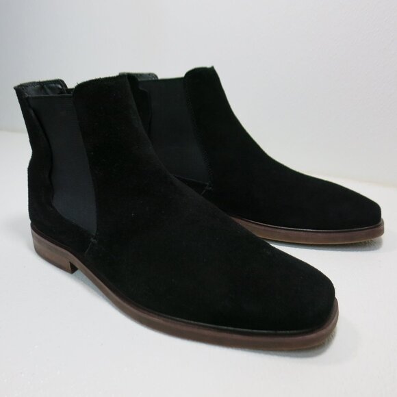 Steve Madden Chelsea Suede Leather Dress Boots Footwear Shoes Men's Botas 11.5 - Picture 2 of 7